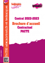 Brochure d'accueil Contractuel PACTE - contrat 2022-2023